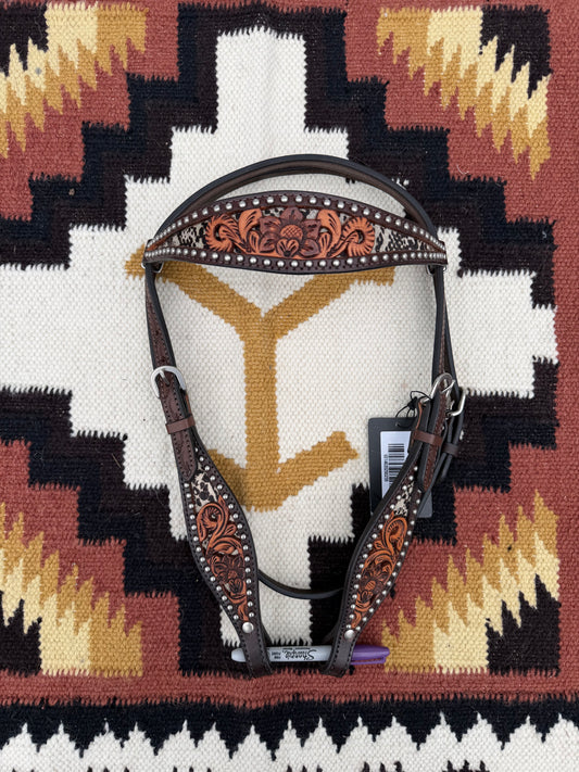 Snake Print Headstall Only