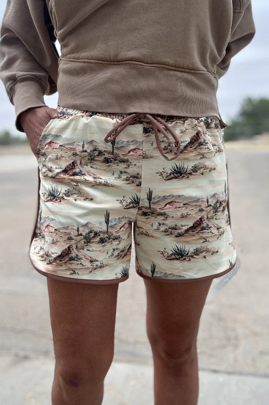 Desert Dune Long Shorts