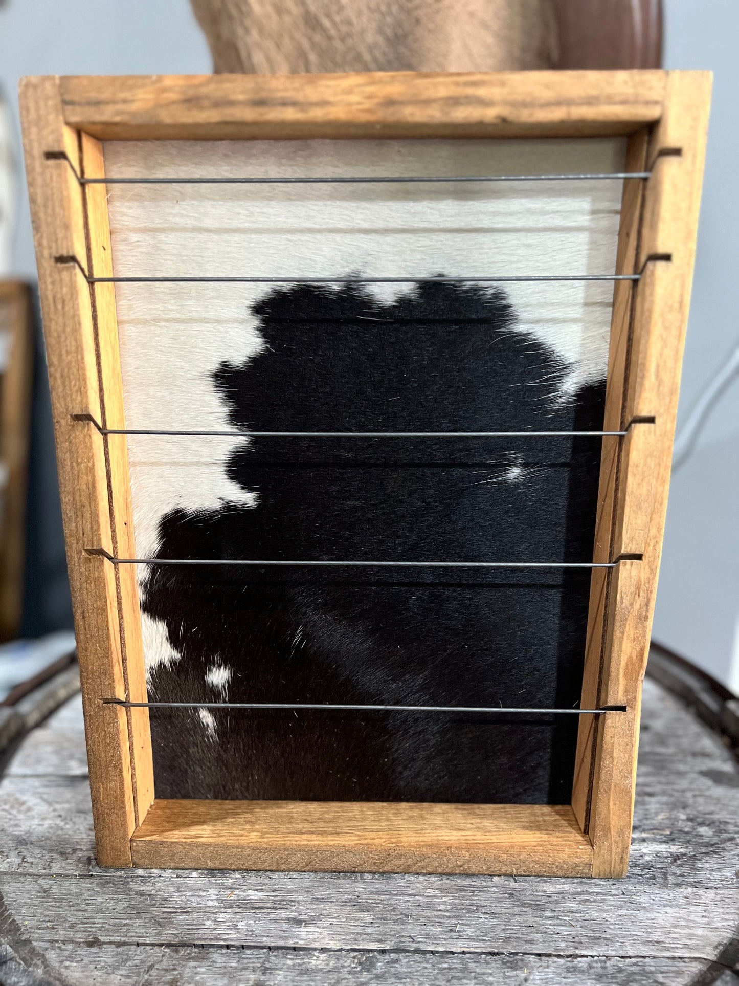 Cowhide Pendant Holder Variation 4