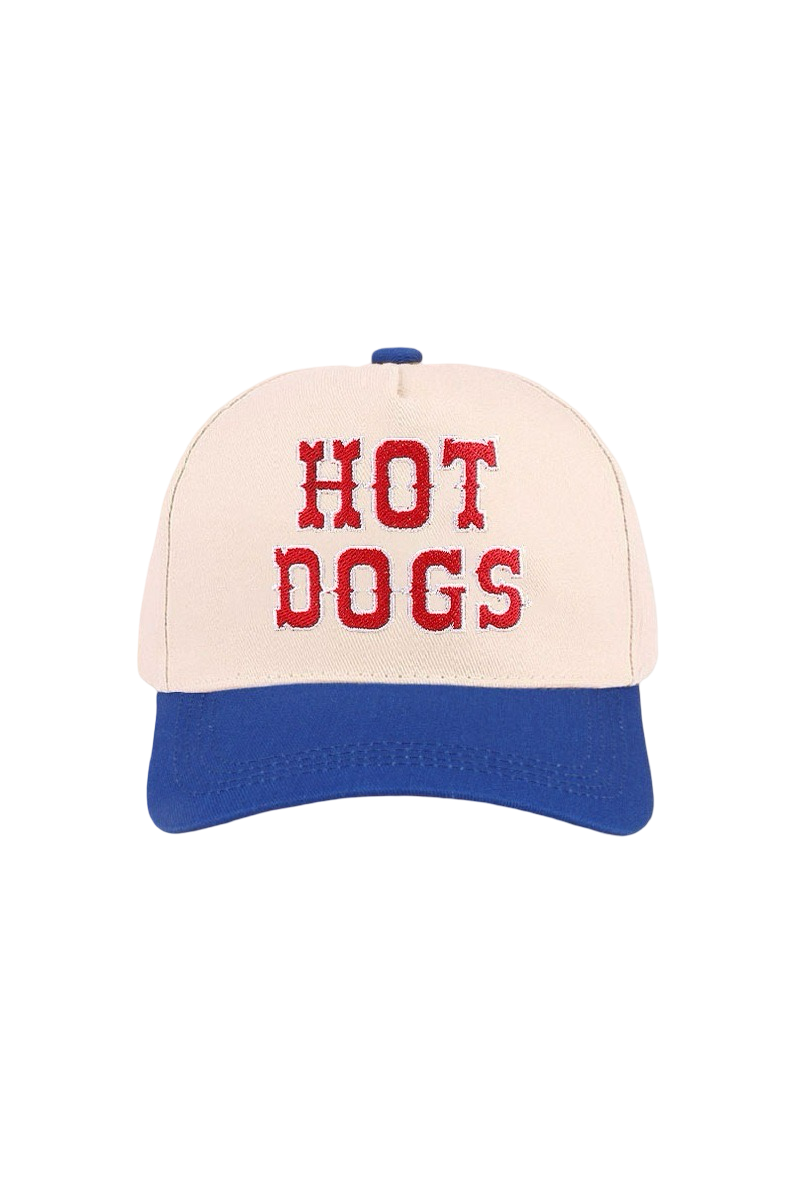 Hot Dogs Hat *Blue
