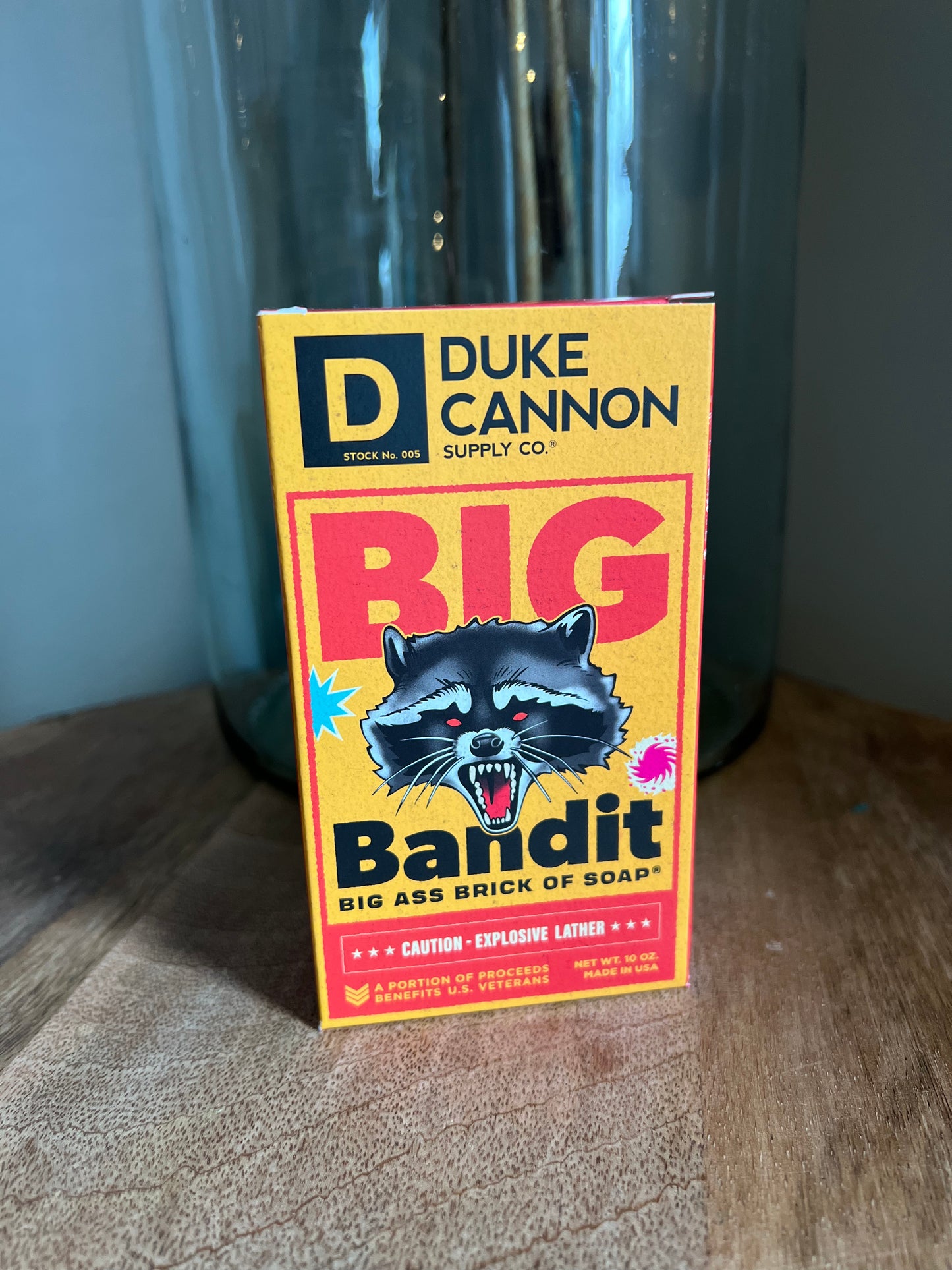 Big Bandit Duke Cannon Soap Brick