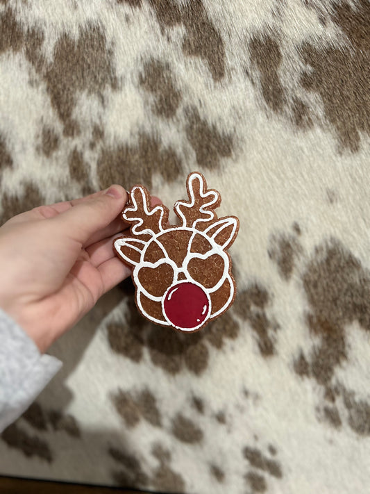 Bubblegum Reindeer Freshie- Peppermint