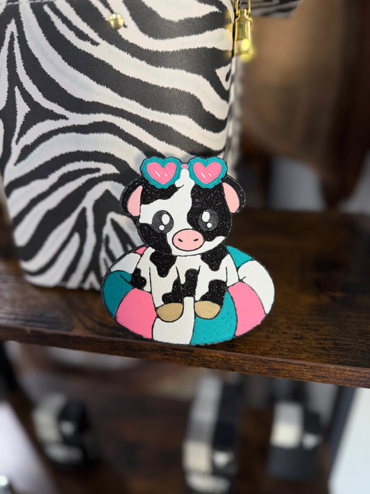 Pool Floatie Cow Freshie