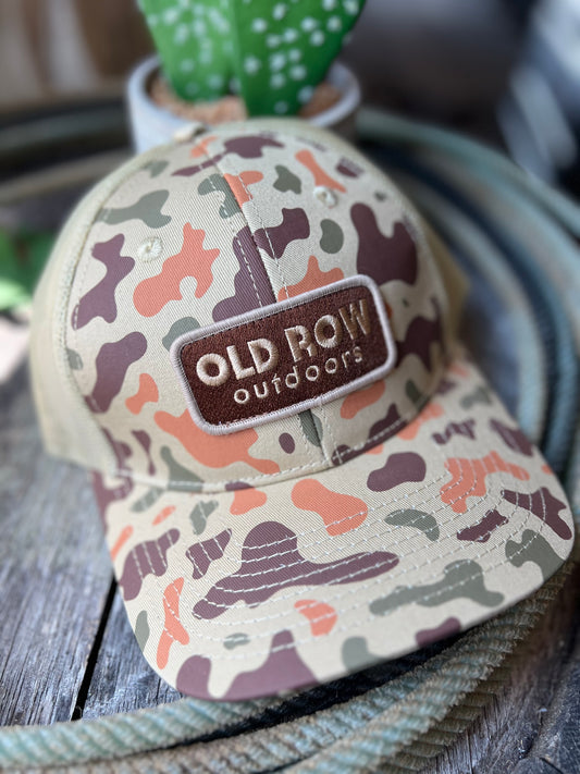 Old Row Camo SnapBack