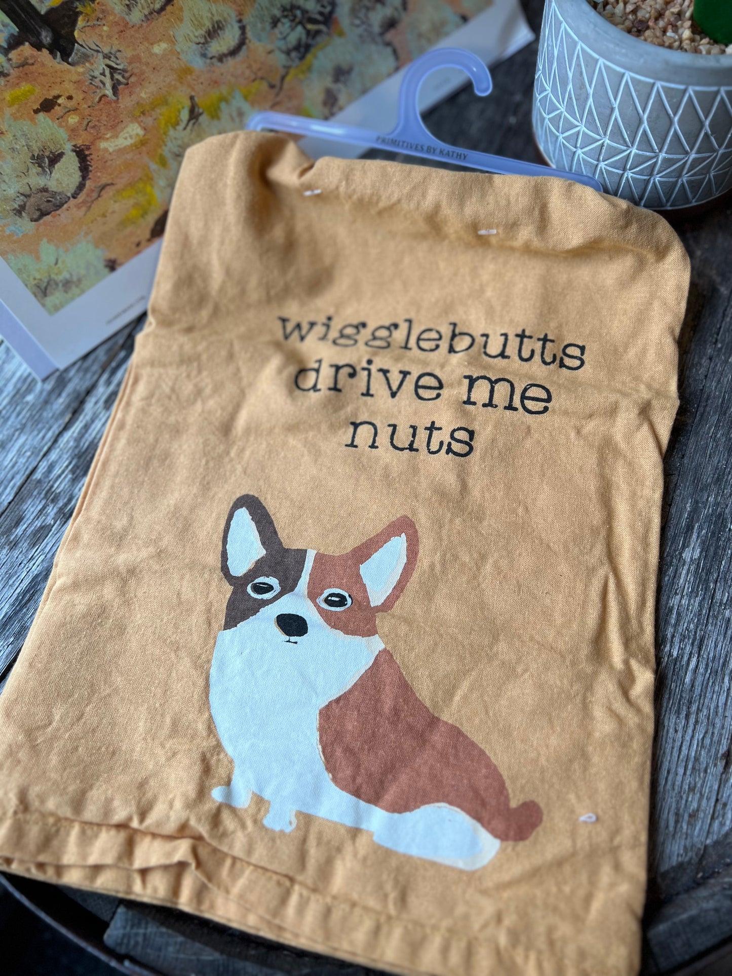 Wigglebutts Corgi Kitchen Towel