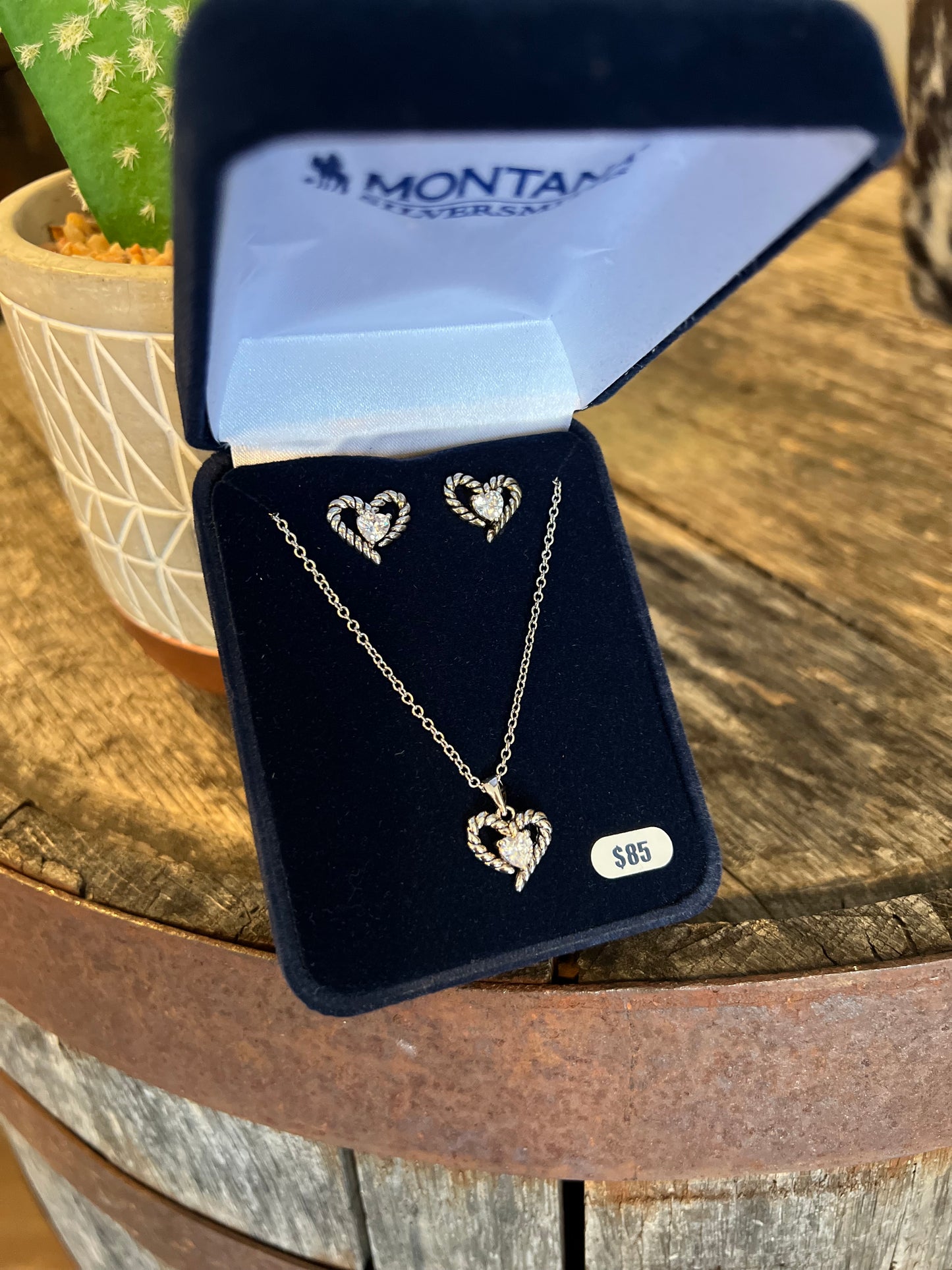 Rope Heart Set Montana Silversmith