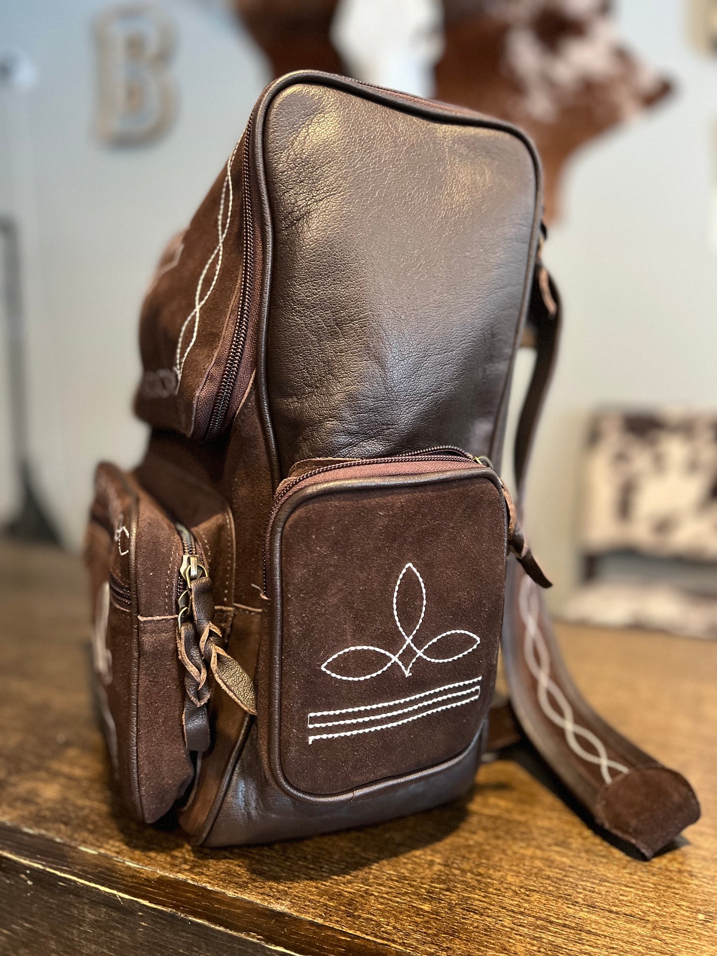 Boot Stitch Mega Backpack / Diaper Bag