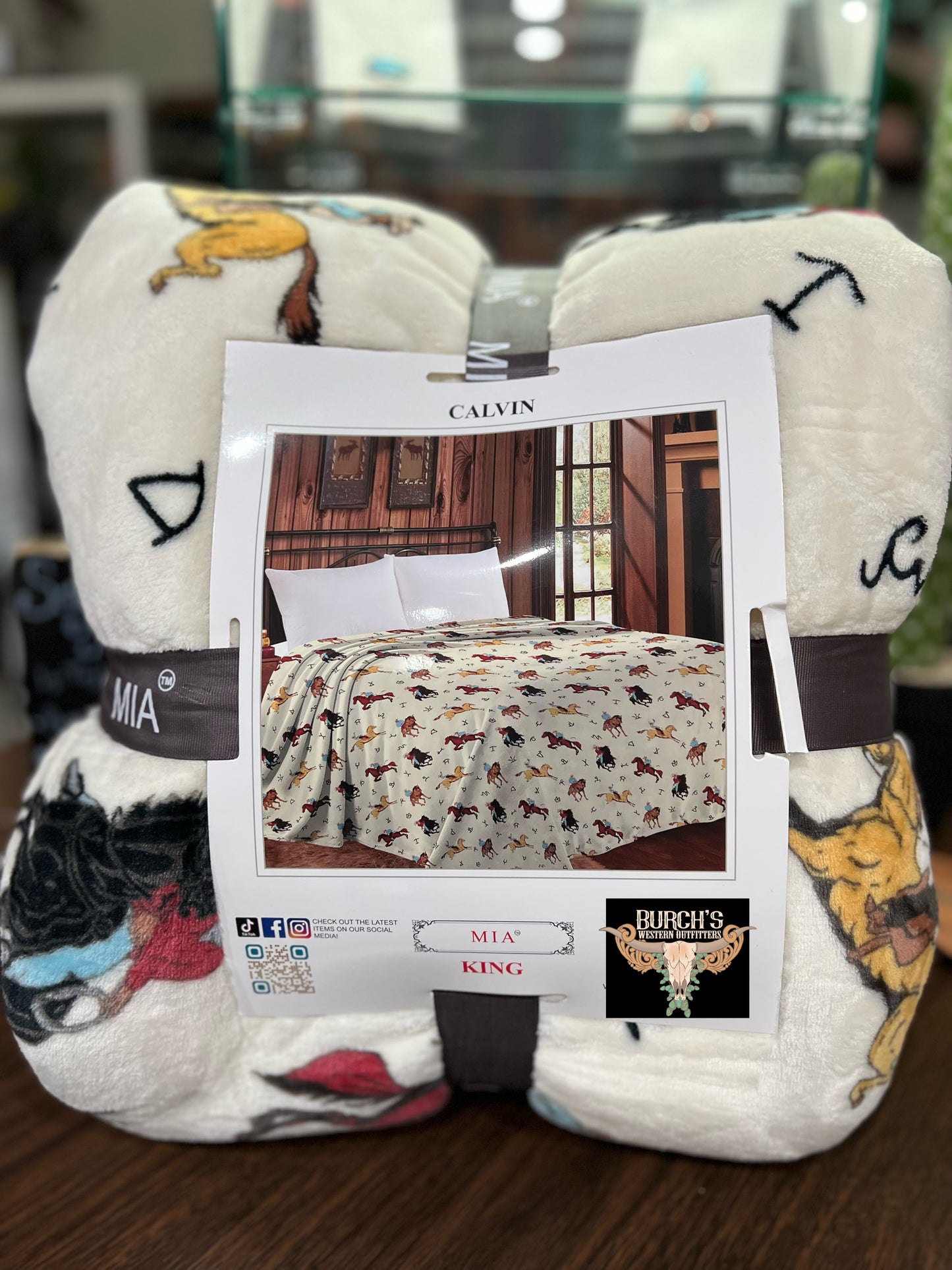 Rodeo Brands Plush Blanket