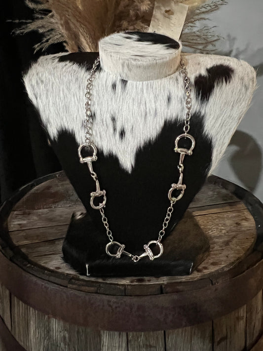 Silver Bit Necklace