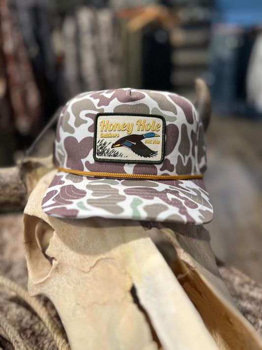 Honey Hole Duck Field Snapback