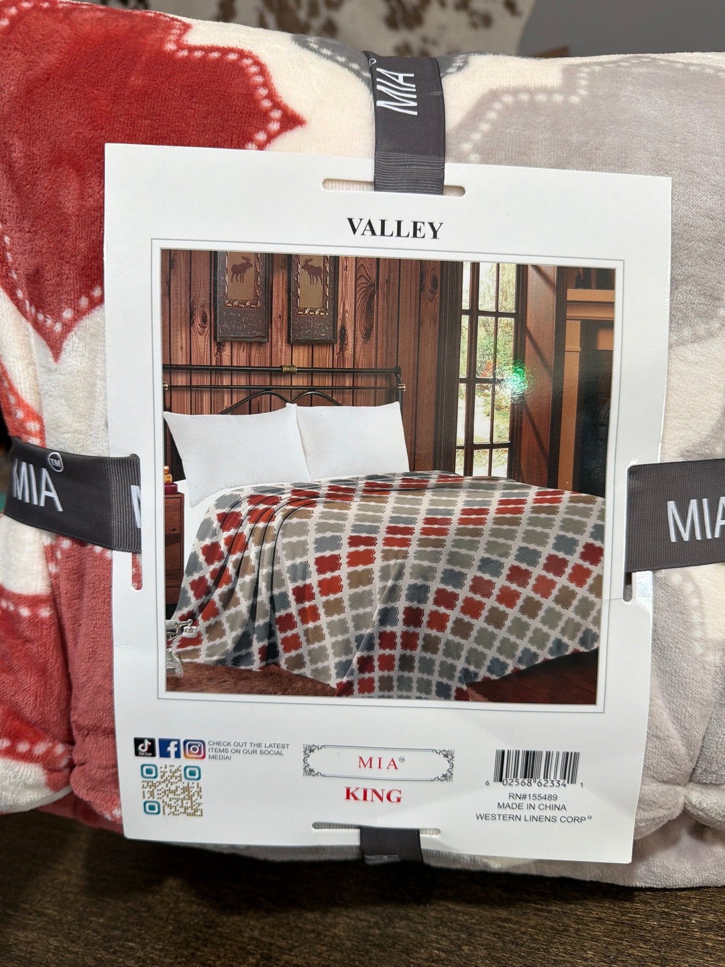 Southwestern Moroccan King Blanket