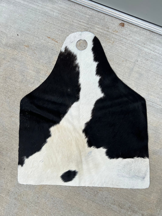 3 Cowhide Cow Tag Rug/Wall Decor