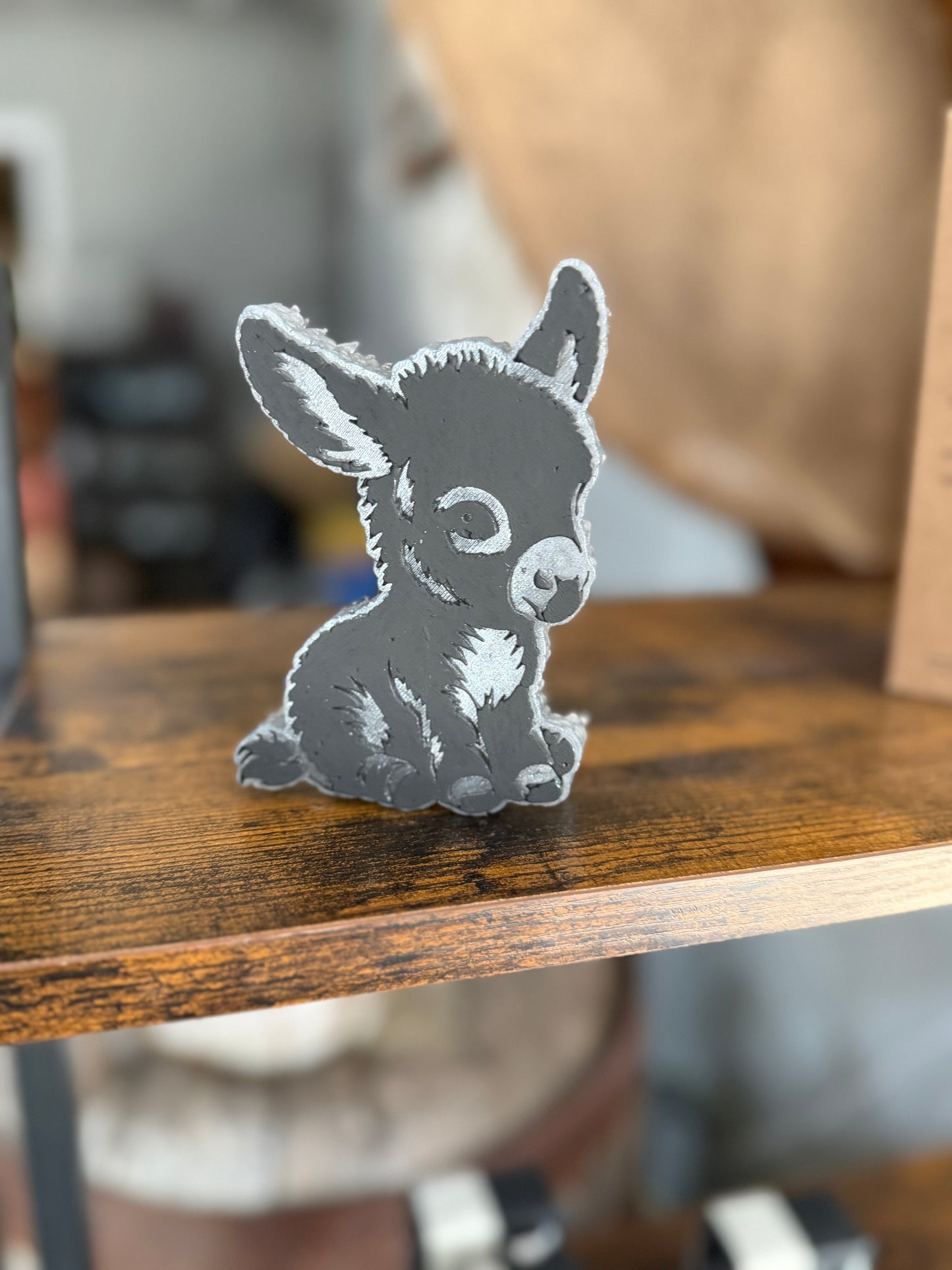 Sitting Donkey Freshie