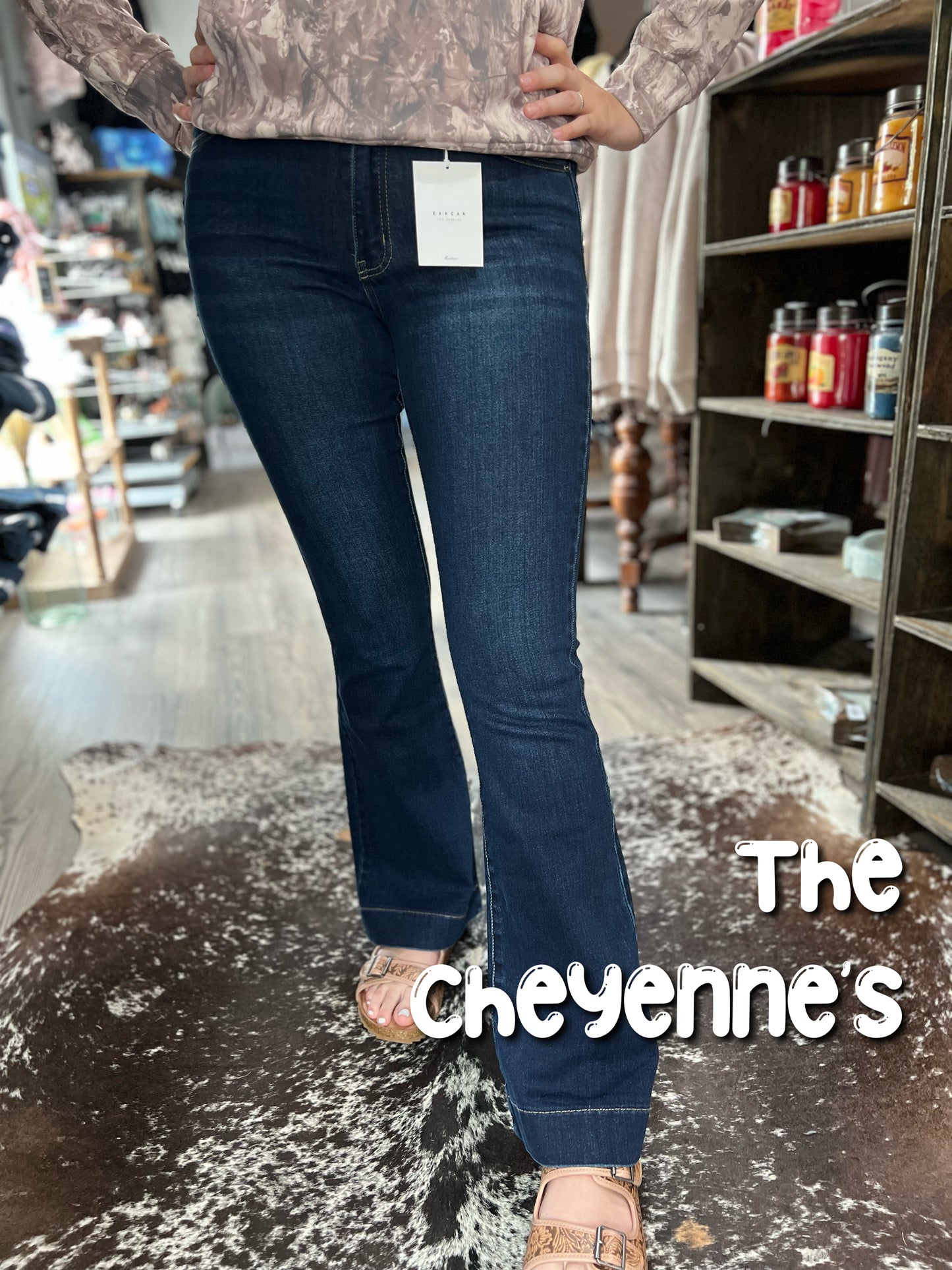 The Cheyenne’s Kancan Trouser Flare Jeans