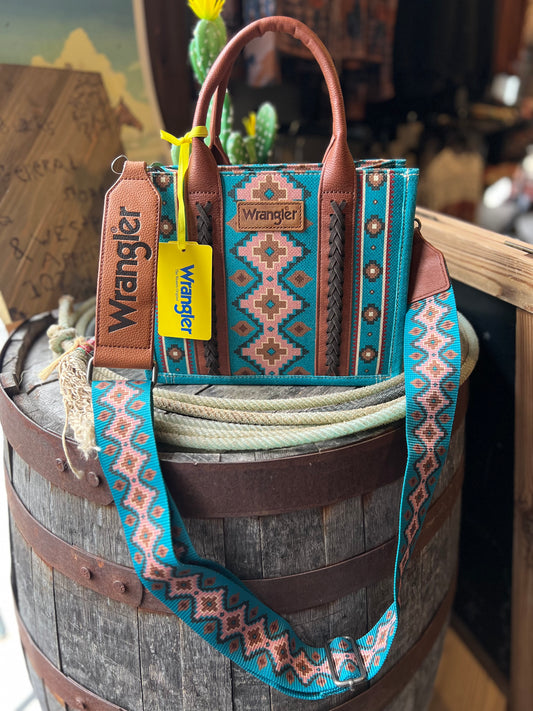 OG Wrangler Turquoise Tote