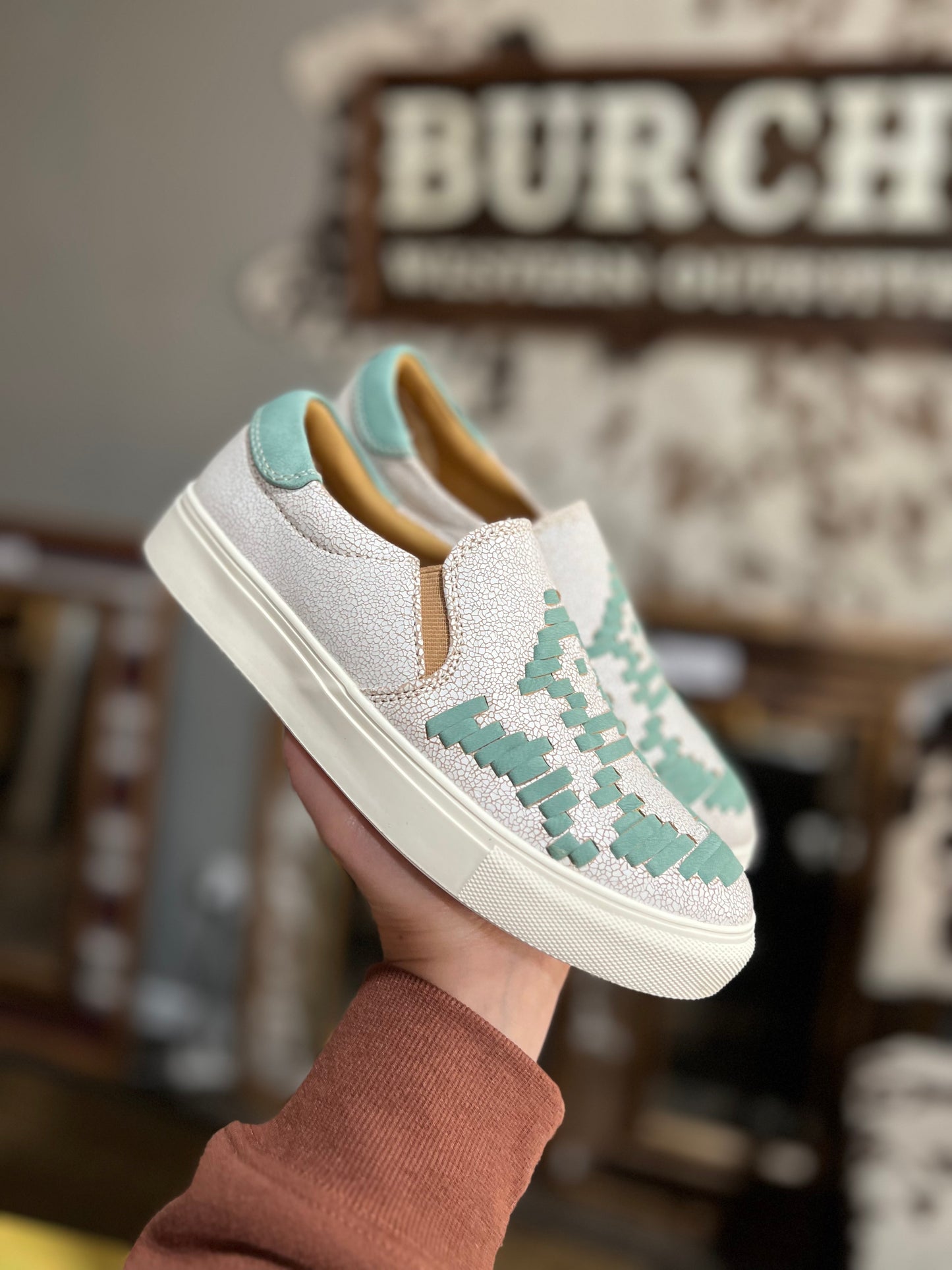 Marian Turquoise Sneakers