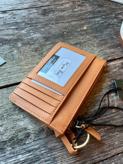 Wylie Tooled Deer Card Holder