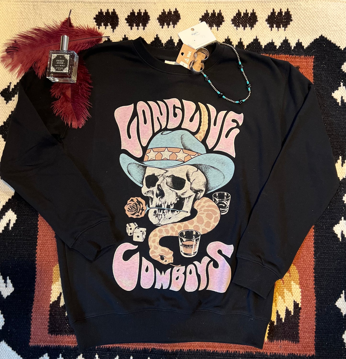 Rattlesnake Cowpoke Sweatshirt