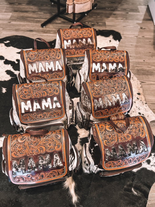 Mama Cowhide Backpack Preorder