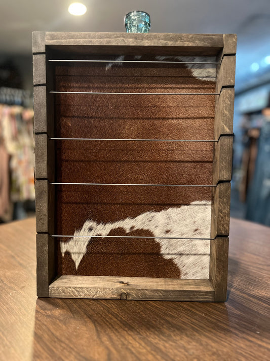 Dixie Cowhide Pendant Holder