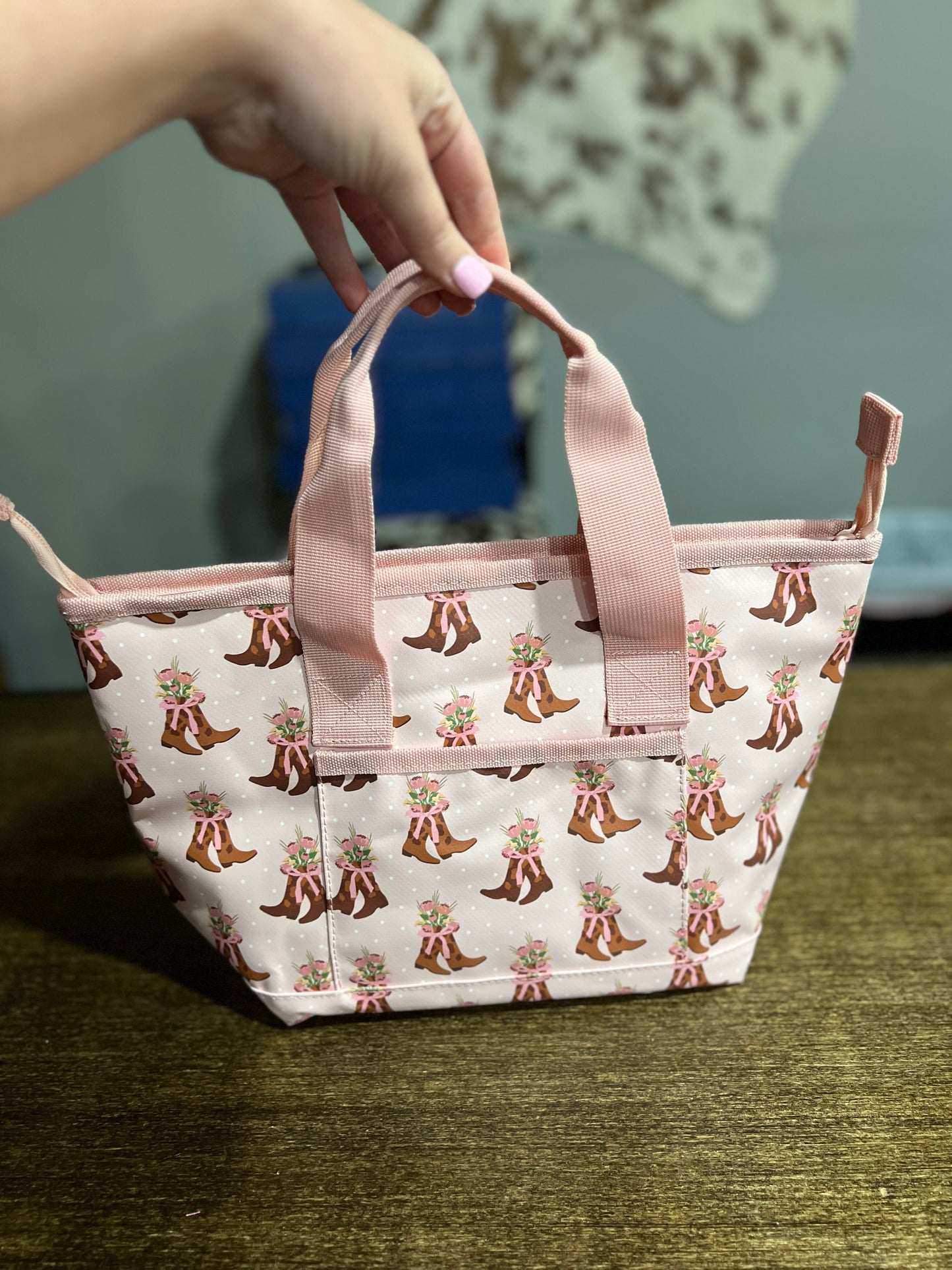 Floral Cowgirl Swig Lunchi Lunch Bag