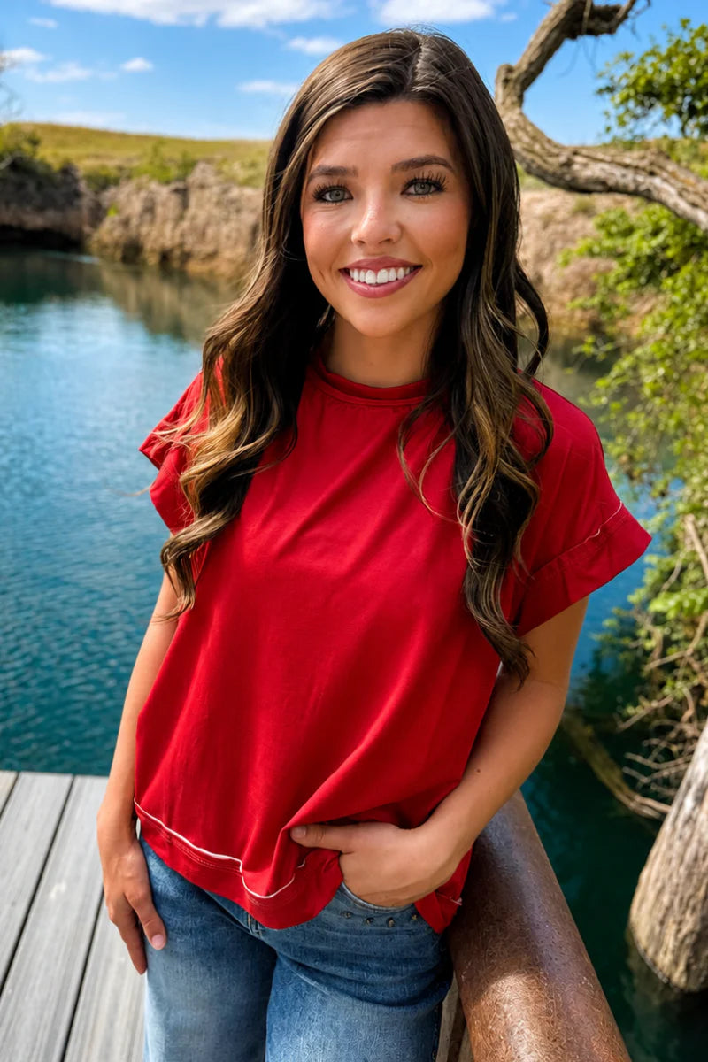 Klassic Kreek Top | Red