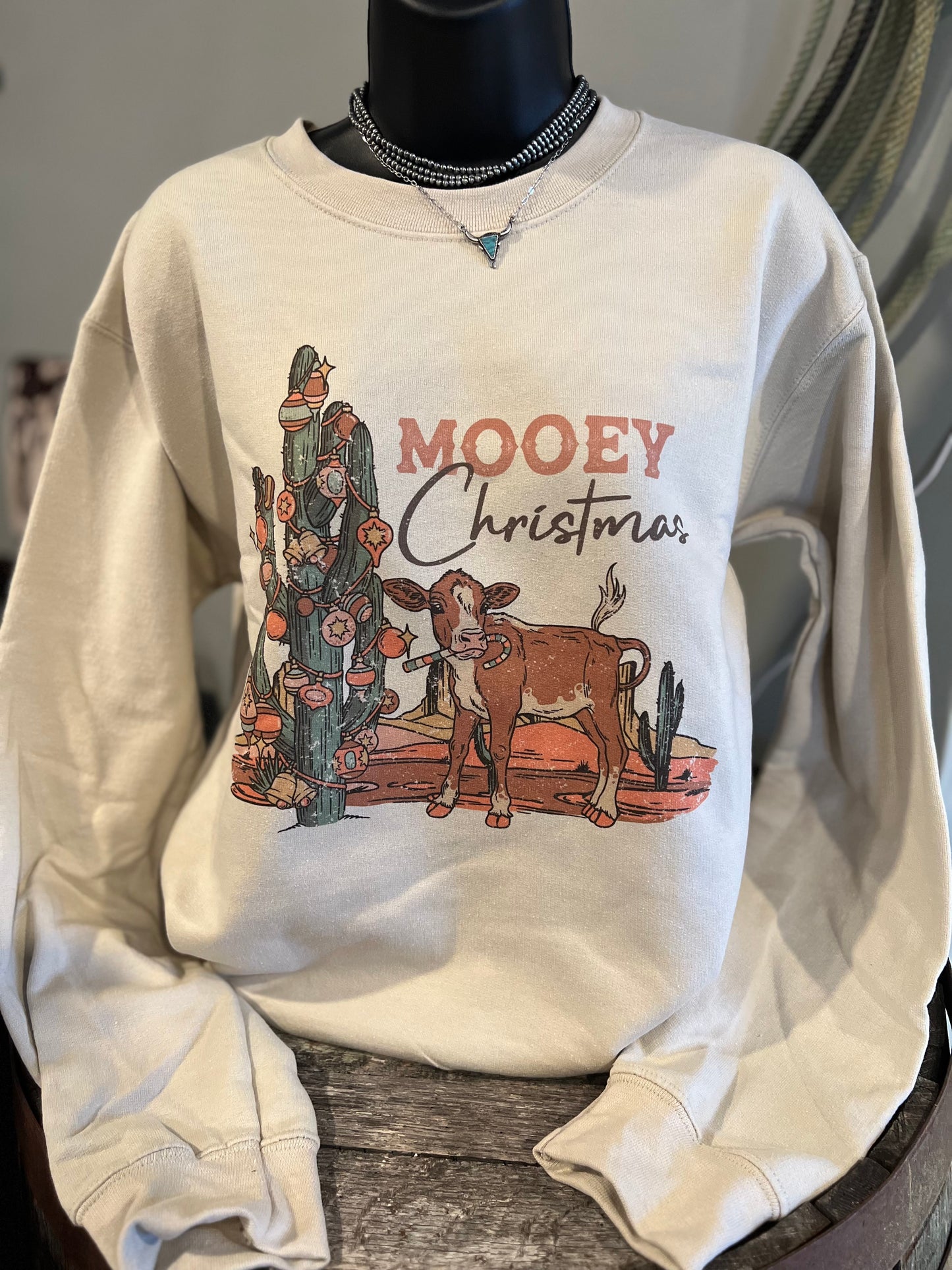 Mooey Christmas Sweatshirt