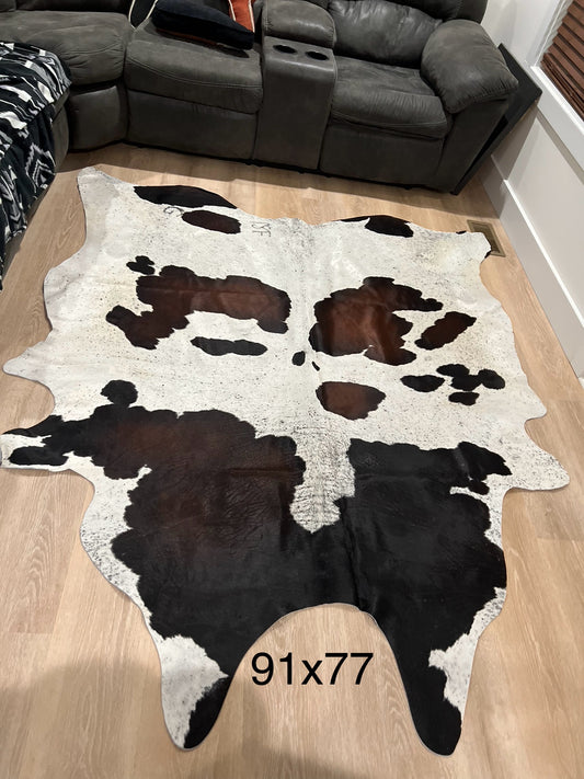 Branded Jumbo Cowhide Rug