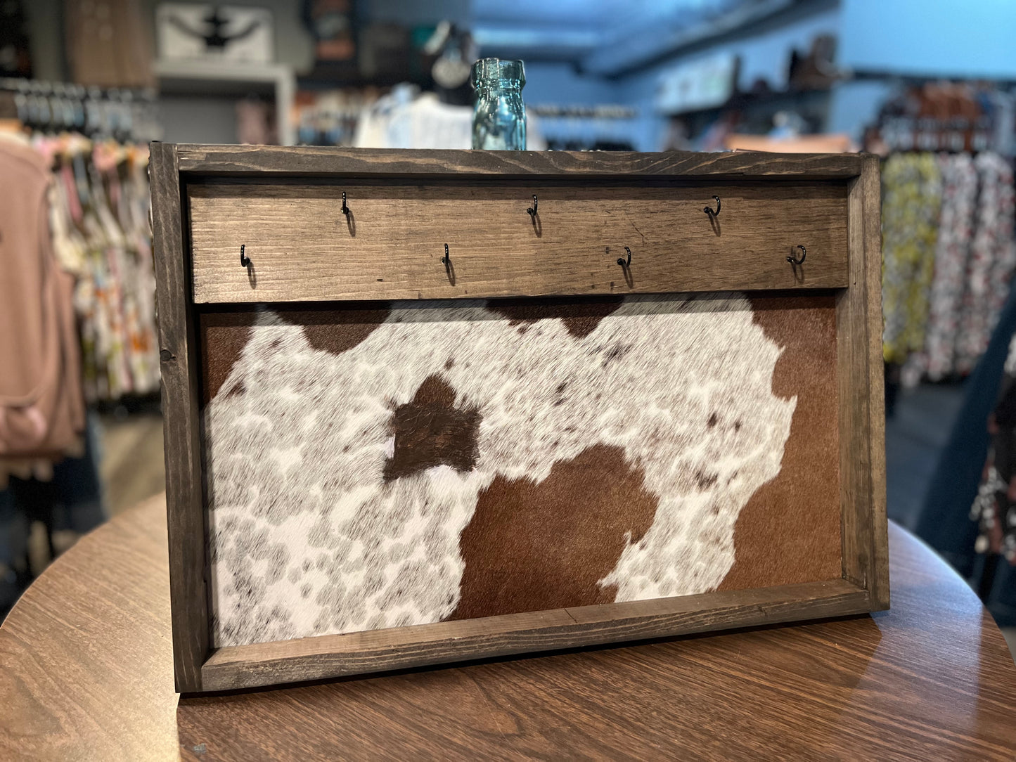 Slight imperfection 2 XL Cowhide Necklace Wild Rag Holder