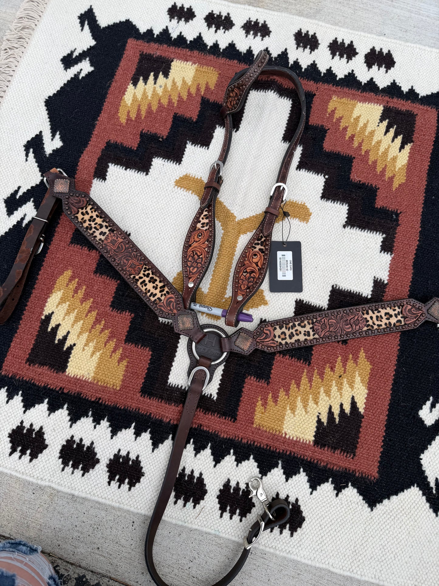 Flawed Cheetah Breast collar Only