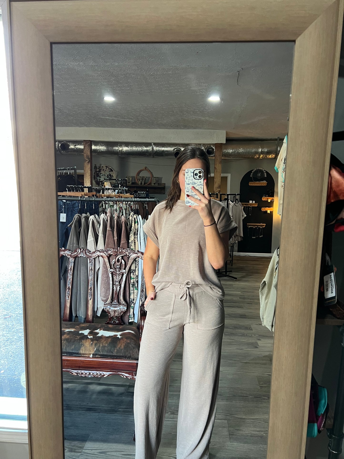 Ash Mocha Pant Set