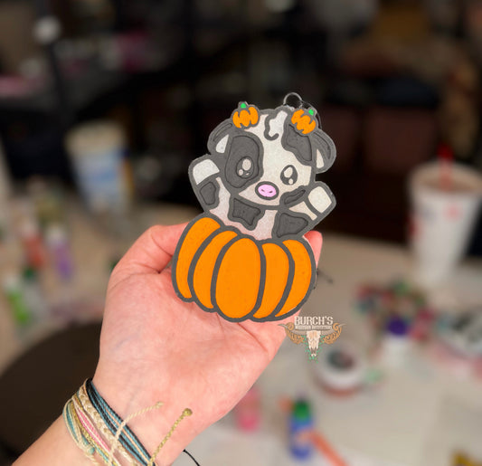 Pumpkin Cow Freshie