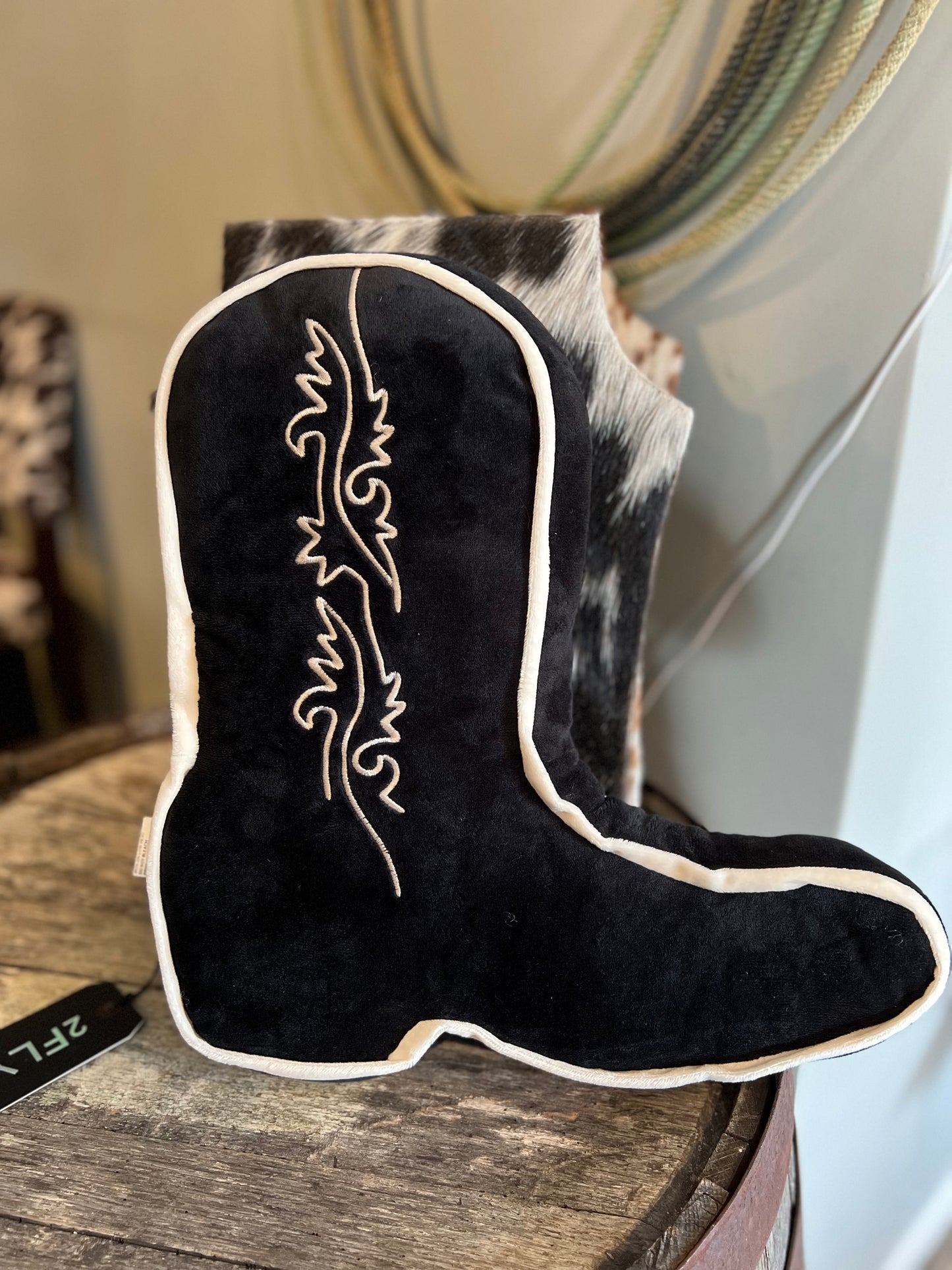 Boot Scootin’ Midnight Pillow