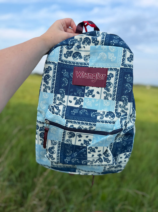 Wrangler Paisley Backpack - Jean