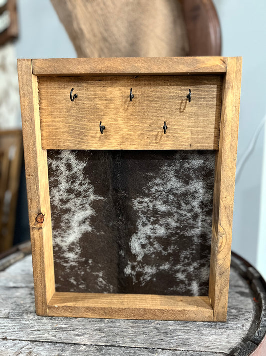 Cowhide Necklace Holder Variation 3