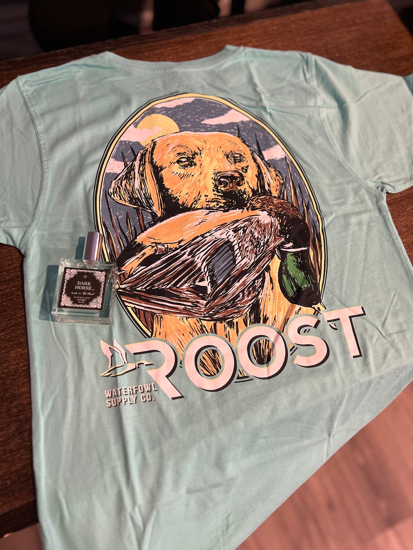 Roost Lab Mallard Fieldstone Tee