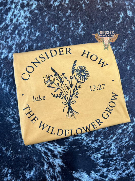 Luke 12:27 Mustard Tee