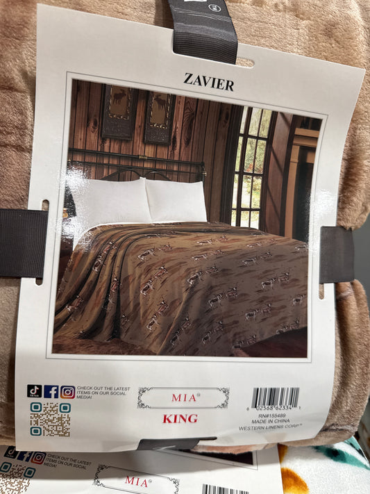 Longhorn King Blanket