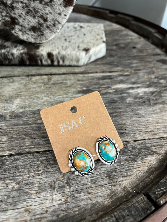 Canyon Creek Oval Faux Studs