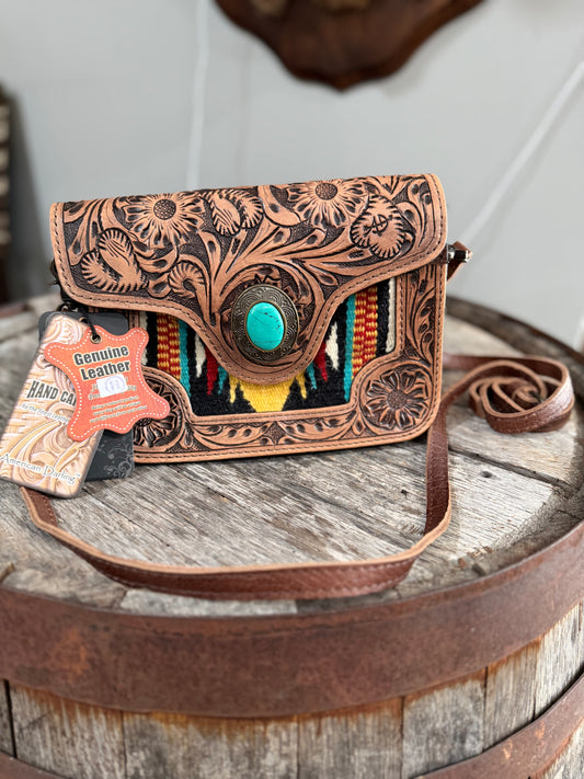 Calgary Saddle Blanket Crossbody