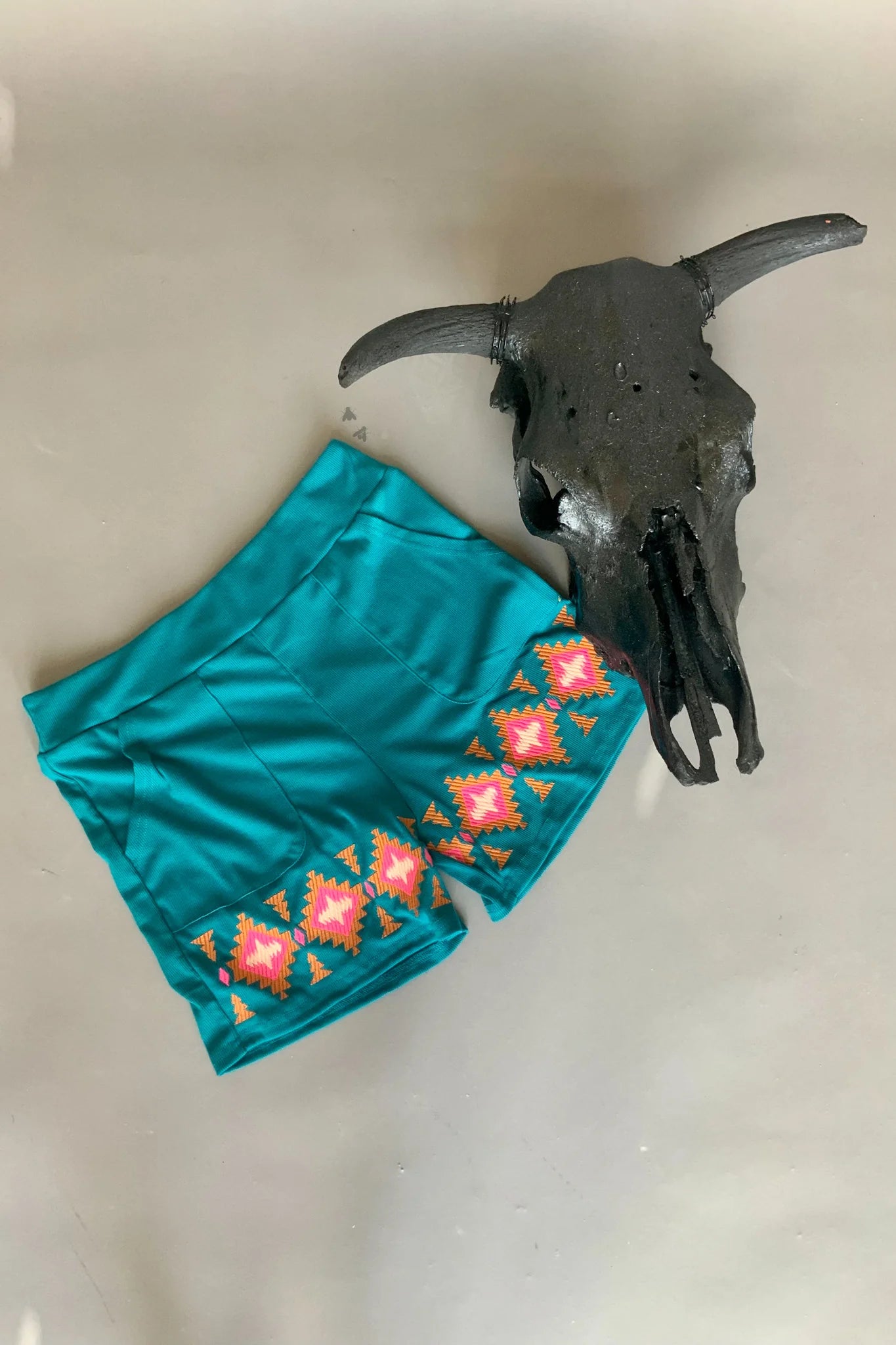 Turquoise Tequila Shots Shorts