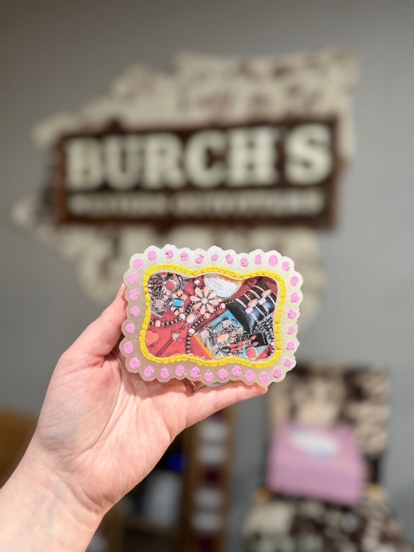 Buckle Cardstock Freshie