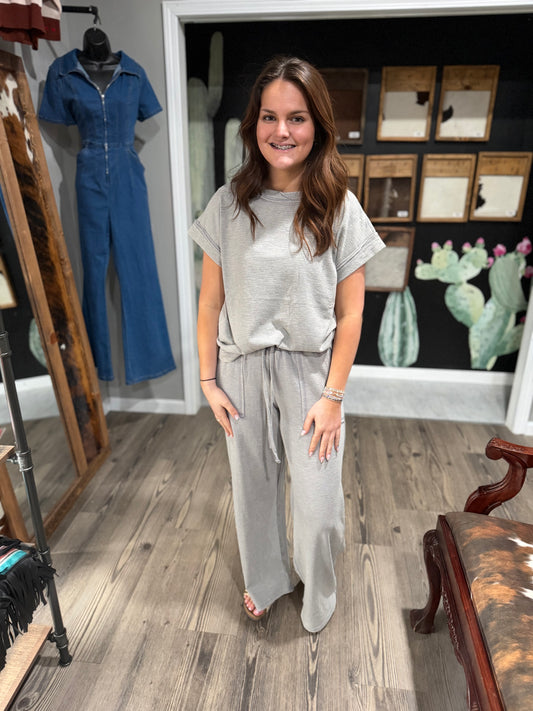 Sleet Mineral Wash Pant Set