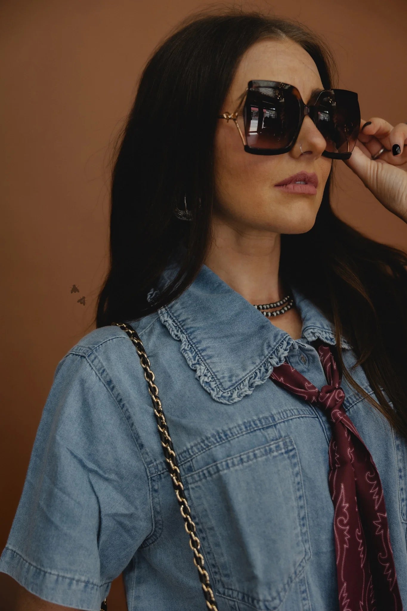 High Plains Denim Dress
