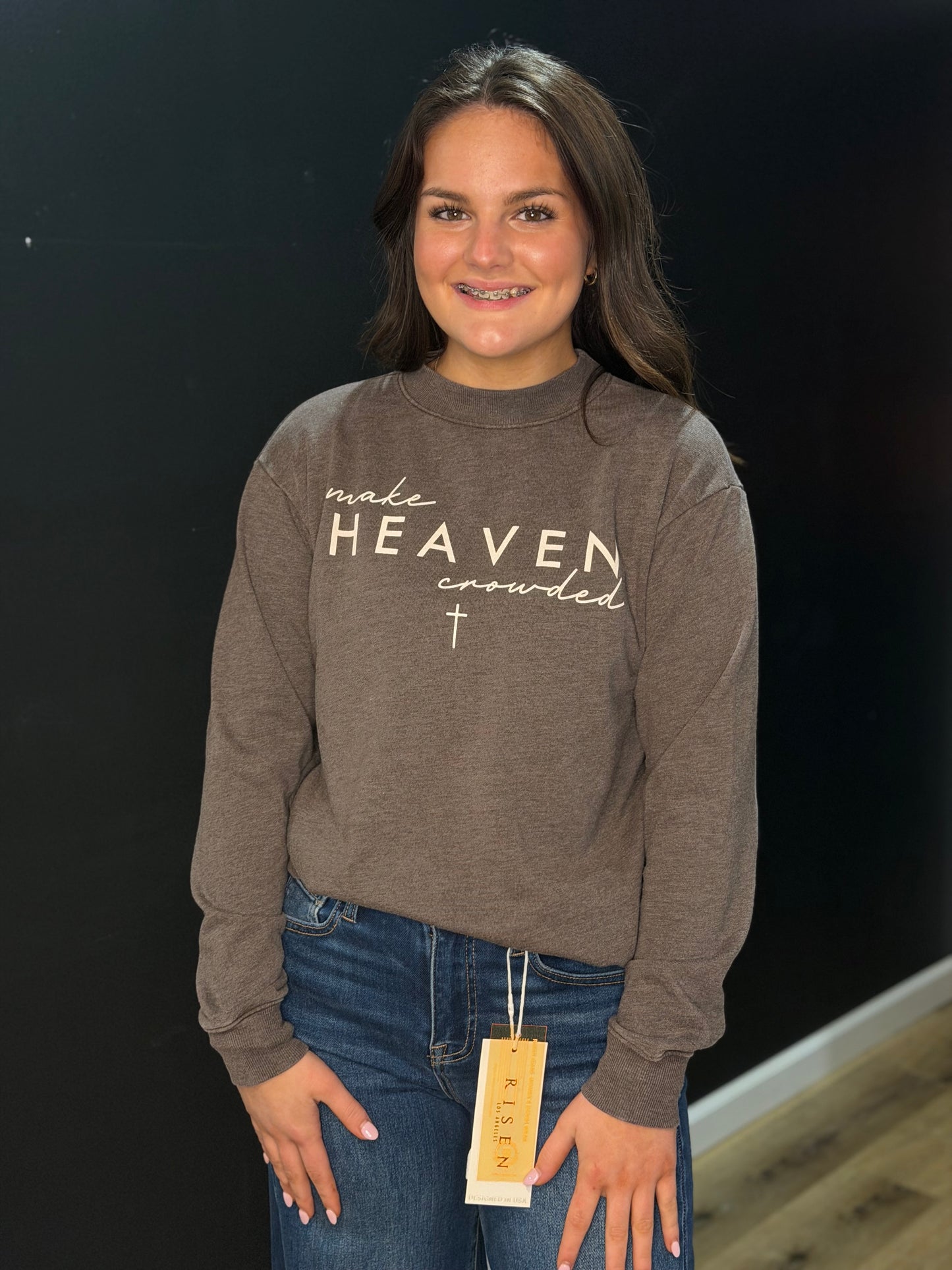 Make Heaven Crowded Mineral Sweatshirt