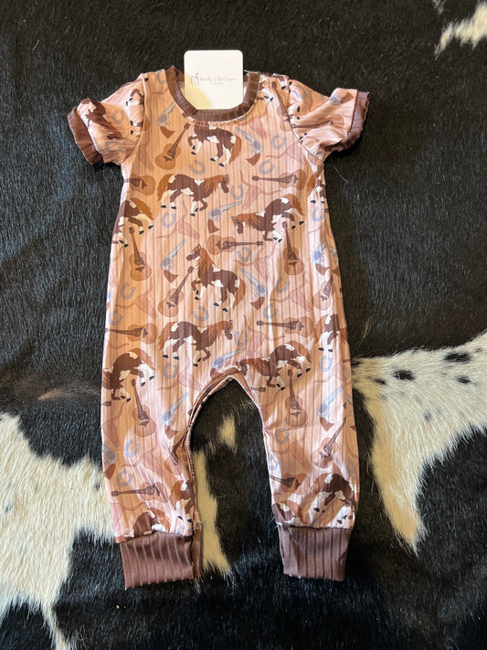 All Things Cowboy Romper