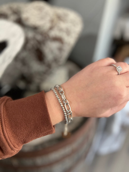 3 Piece Bracelet Stack Faux