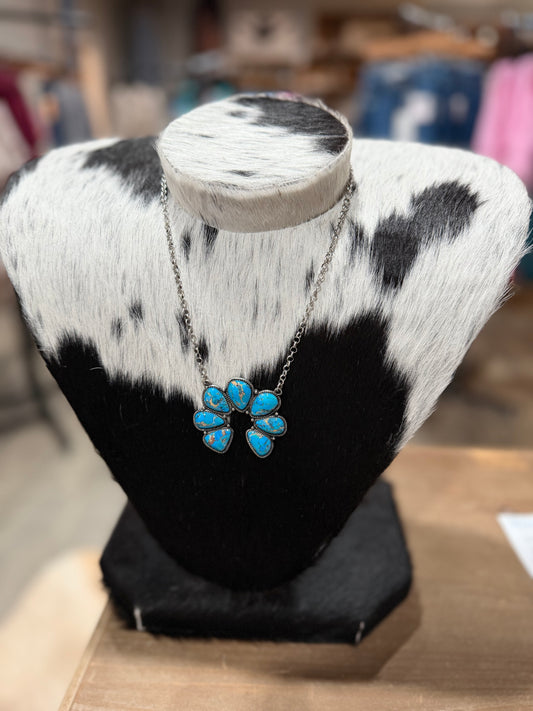 Turquoise Statement Necklace