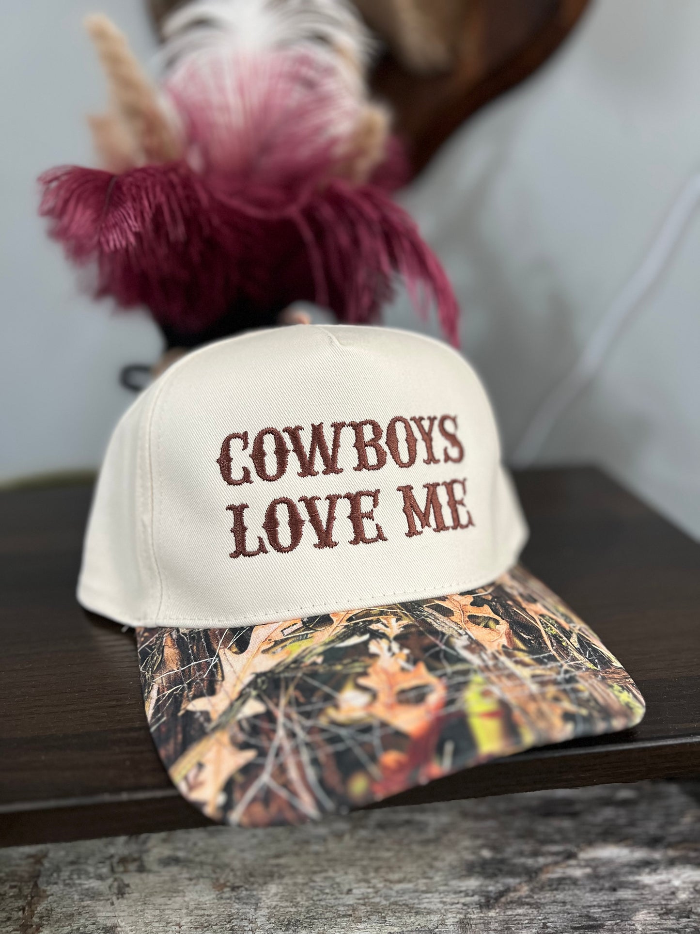 Cowboys Love Me Camo Hat
