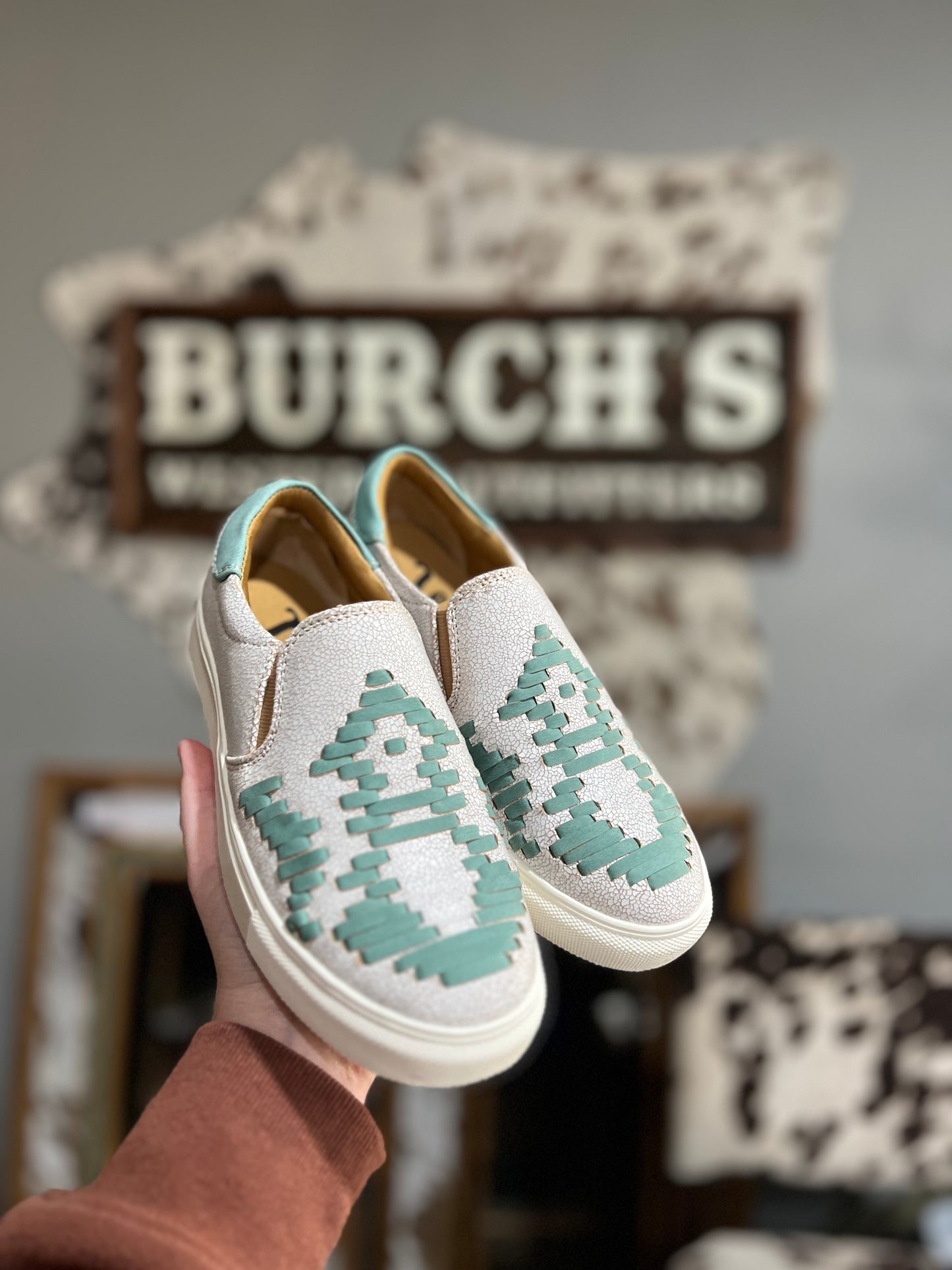 Marian Turquoise Sneakers